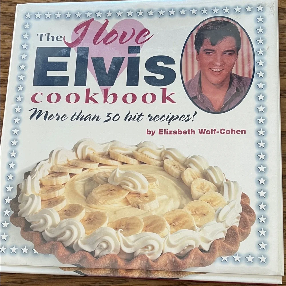 I Love Elvis Cookbook 50 recipes 80 Pages - Picture 1 of 8
